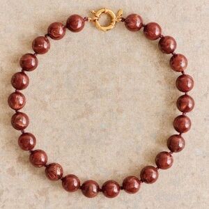 NEW Sézane Danae Necklace in Red